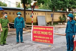 Áp dụng giãn cách xã hội theo Chỉ thị 16 toàn thành phố Phủ Lý