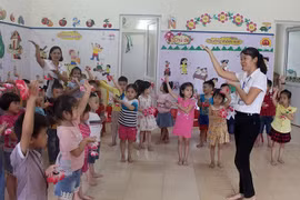 Giáo viên mầm non, thể chất có thể được về hưu sớm