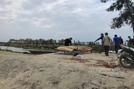 Thi thể 3 người Quảng Ngãi được tìm thấy ở bờ biển Quảng Nam.