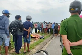 Thi thể anh D. được tìm thấy sau hơn 3 ngày mất tích.