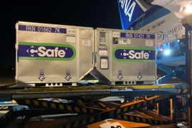 400 nghìn liều văcxin trong tổng số 1 triệu liều Nhật Bản viện trợ lần 2 đã về đến TPHCM 