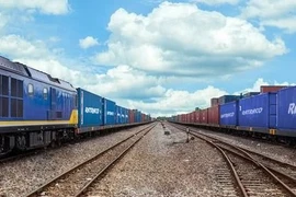 Đường sắt khai trương đoàn tàu chở container sang Bỉ