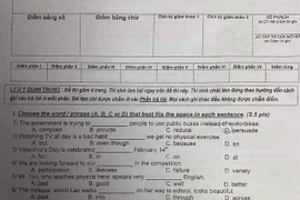 Sở GD&ĐT TPHCM sẽ rà soát lại việc đề tiếng Anh xuất hiện trên mạng