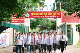 Học sinh trên địa bàn huyện Phù Ninh sẽ tạm dừng đến trường từ ngày 19/10.