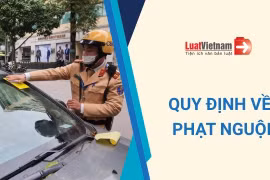 Nộp phạt nguội ô tô vi phạm giao thông tại nơi cư trú