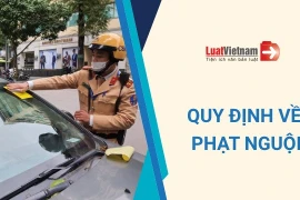 Nộp phạt nguội ô tô vi phạm giao thông tại nơi cư trú