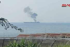 Tàu chở dầu Iran bị UAV tấn công ở cảng dầu Syria