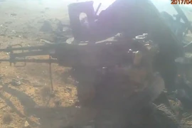 Kinh hoàng cảnh IS bị đặc nhiệm Nga tiêu diệt ở Palmyra năm 2017