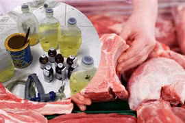 Không mua thịt lợn màu đỏ sẫm