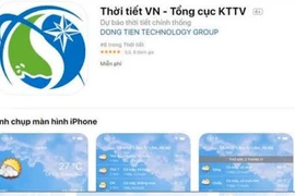 Đã có ứng dụng dự báo thời tiết trên điện thoại
