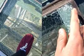 Du khách "tố" cầu kính nứt vỡ, đại diện khu du lịch lên tiếng