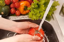 Sơ chế giảm độc trong rau quả