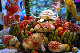 Cách bày mâm cỗ Trung thu đơn giản mà đẹp