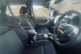 Cần số trên Ford Ranger thế hệ mới sẽ trang bị dạng núm xoay thay cho cần gạt trung tâm cũ.