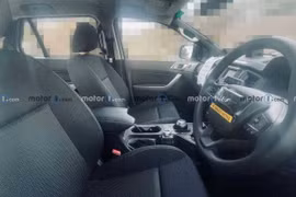 Cần số trên Ford Ranger thế hệ mới sẽ trang bị dạng núm xoay thay cho cần gạt trung tâm cũ.