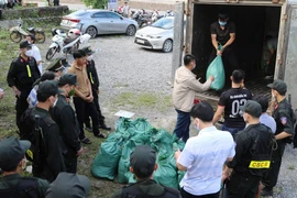 Tang vật vụ án được cơ quan chức năng thu giữ.