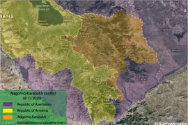 Nóng: Tổng thống Nga ra tay, lính Nga lập hành lang ngăn chiến sự Nagorno - Karabakh, Armenia cay đắng ký đình chiến