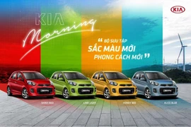 Kia Morning có thêm 4 mã màu mới tại Việt Nam, hợp phong thủy với nhiều người