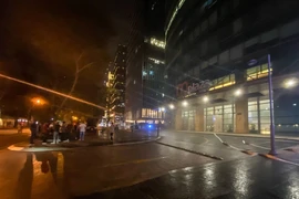 Vụ hỏa hoạn xảy ra tại tòa nhà M Plaza đêm ngày 26/10.