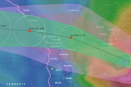 Bão số 5 có thể đổ bộ sáng 18/9, mạnh cấp 12