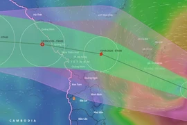 Bão số 5 có thể đổ bộ sáng 18/9, mạnh cấp 12