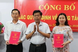 Bổ nhiệm nhân sự 4 tỉnh thành