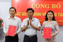 Bổ nhiệm nhân sự 4 tỉnh thành