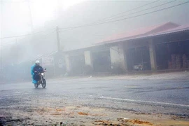 Không khí lạnh ảnh hưởng đến Bắc Bộ, trời rét và có mưa nhỏ