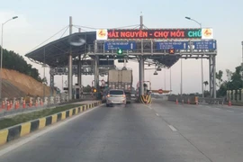 Trạm BOT cải tạo nâng cấp Quốc lộ 3 và đường cao tốc Thái Nguyên - Chợ Mới.