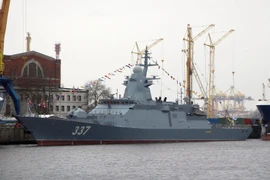 Hải quân Nga đưa khinh hạm tên lửa Gremyashchiy vào biên chế Hạm đội Thái Bình Dương 