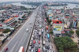 Cửa ngõ Hà Nội tắc 8 km ngày cuối dịp nghỉ Tết Dương lịch