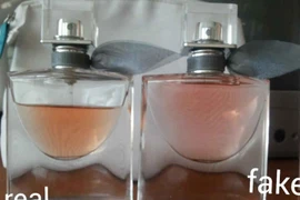 Nước hoa giả gây đau đầu, bỏng da