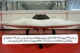 Iran công khai các phiên bản UAV sao chép từ RQ-170 Sentinel của Mỹ