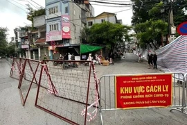 Hà Nội phong tỏa khu dân cư tại phường Thổ Quan với 1.300 dân