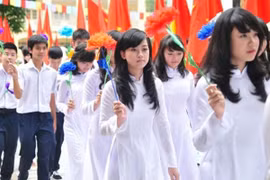 Trường THCS Ba Trại, Ba Vì. Ảnh: Internet.