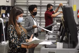 Cách thức hoạt động của máy kiểm phiếu bầu cử Mỹ