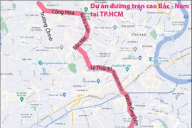 Đường trên cao Bắc - Nam TP. HCM