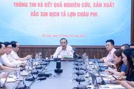 Sẽ chính thức công bố sản xuất thành công vắc xin phòng dịch tả heo châu Phi