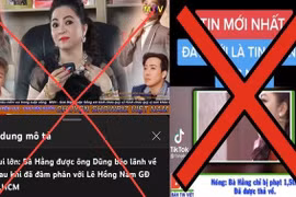 Nhiều thông tin thất thiệt được lan truyền trên mạng xã hội.