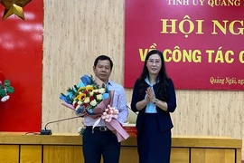 Quảng Ngãi có Phó Bí thư Tỉnh ủy mới