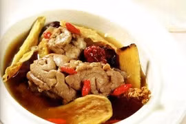 Não hầm kỷ tử chữa chứng hay quên