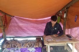  Sinh viên học online bên sườn núi được Bộ GD&ĐT biểu dương