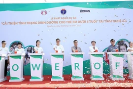 Cải thiện tình trạng dinh dưỡng cho trẻ em dưới 5 tuổi ở Nghệ An