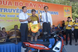 Giải Nhất Hội đua bò Bảy Núi lần thứ 25 đã có chủ