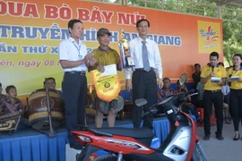 Giải Nhất Hội đua bò Bảy Núi lần thứ 25 đã có chủ