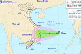 Vùng áp thấp có khả năng mạnh lên, mưa lớn kéo dài ở Trung Bộ
