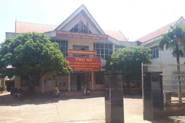 Trụ sở Ủy ban Nhân dân phường Tân Lợi, nơi ông Tuấn công tác.