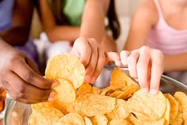 Không coi bim bim là một món ăn