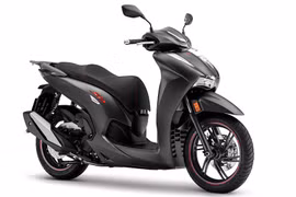 Phiên bản đặc biệt SH350i với màu nhám mới đen.