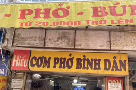 Vào ăn 'quán cơm 'thất đức', giá 'cắt cổ' bệnh nhân' gây phẫn nộ ở Hà Nội